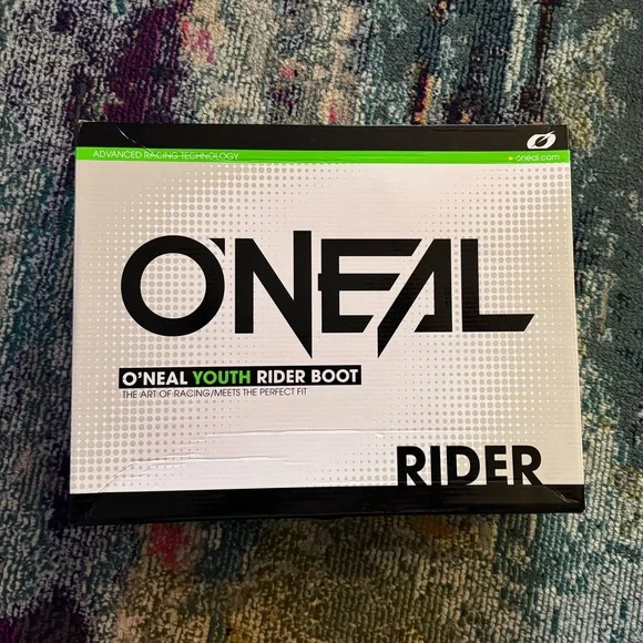 O'Neal Youth Rider Boots - Black NWT - Picture 7 of 13
